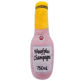 Woofplus Champagne Plush Dog Toy