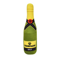 Champagne Brut Plush Dog Toy