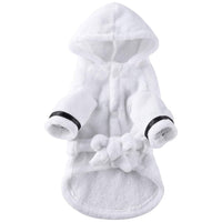 Luxe Plush Dog Bathrobe