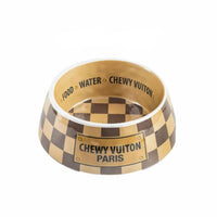 Chewy Vuiton Paris Dog Bowl