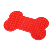 Bone Shaped Licking Mat