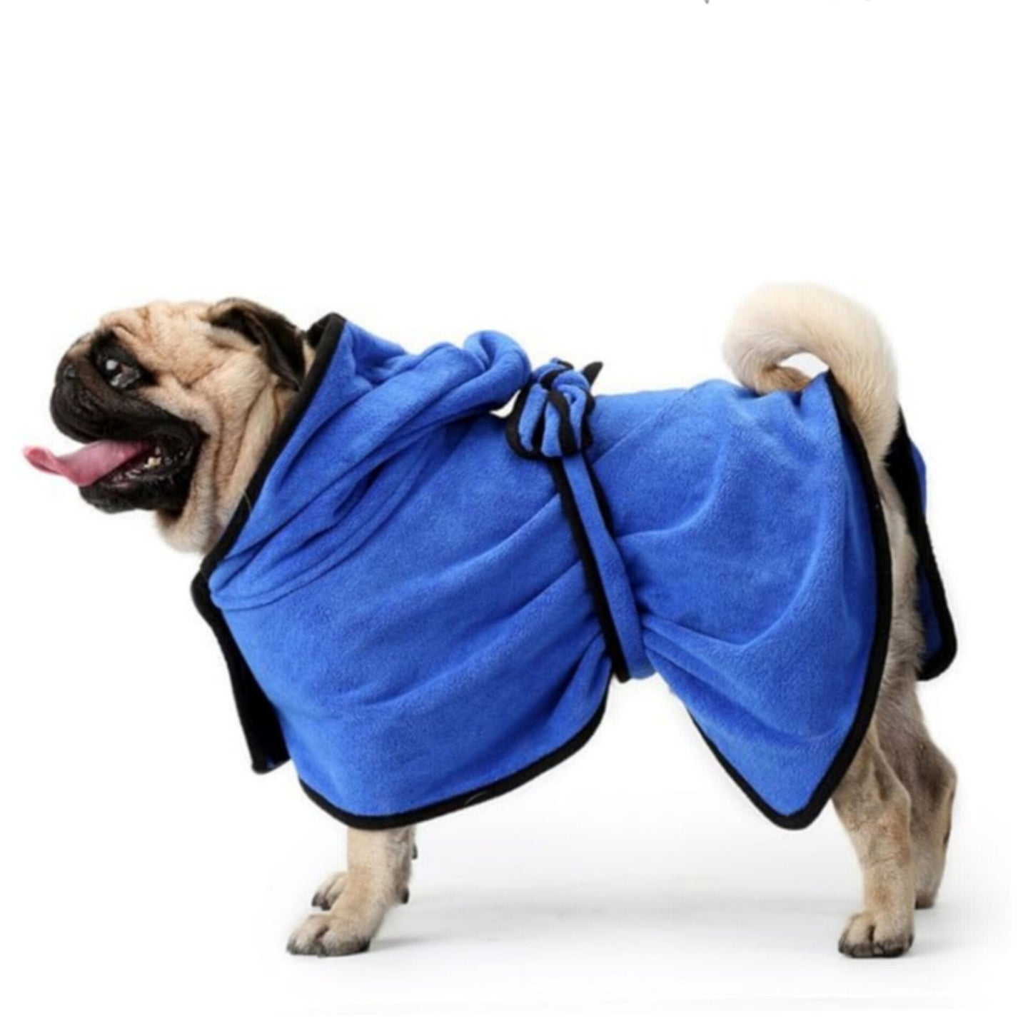 Pawlegent Hooded Dog Bathrobe Towel