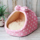 PawDiva Bow Dog Bed