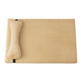 Orthopedic Plush Dog Bed with Pillow