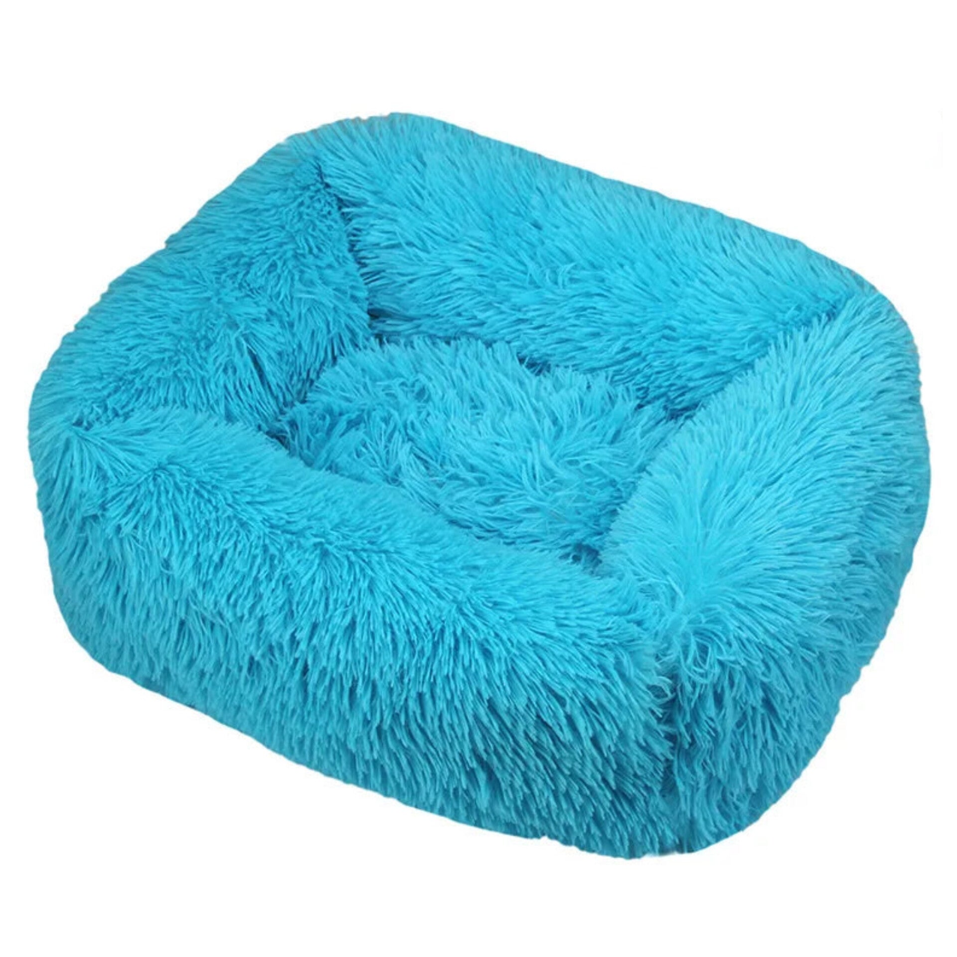 Fluffy Plush Dog Bed