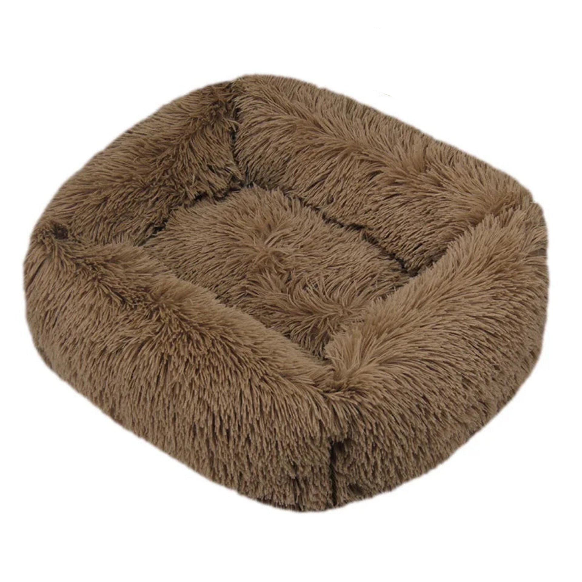 Fluffy Plush Dog Bed