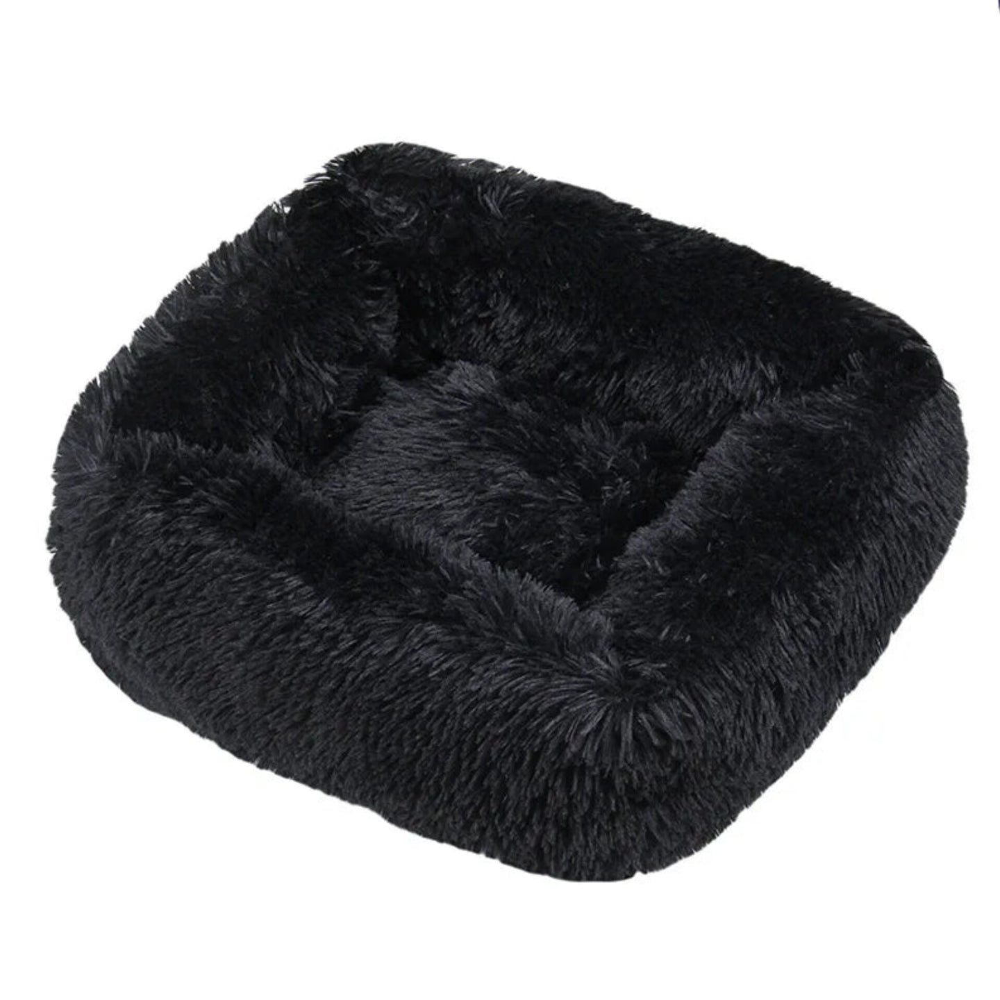 Fluffy Plush Dog Bed