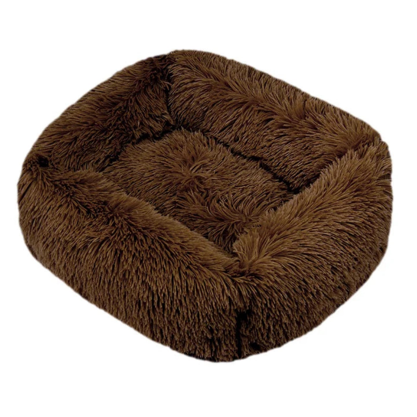 Fluffy Plush Dog Bed