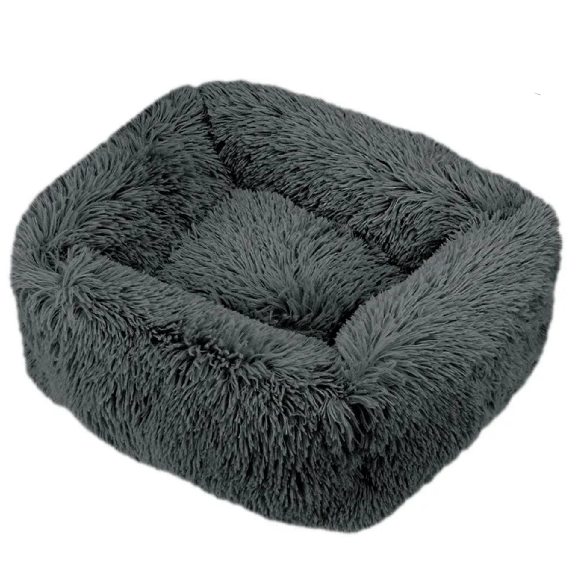 Fluffy Plush Dog Bed