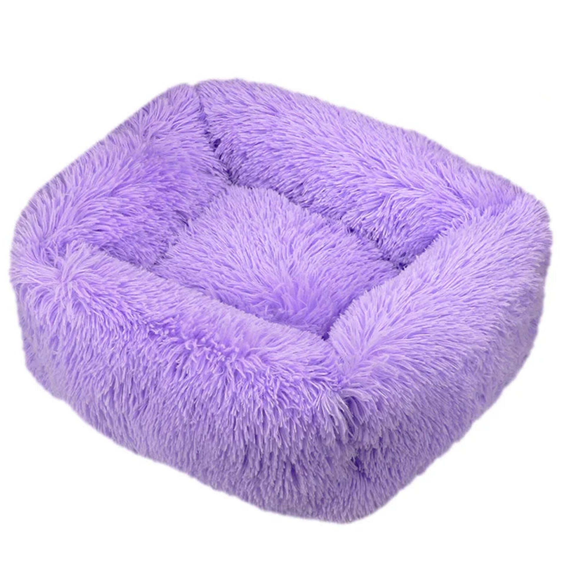 Fluffy Plush Dog Bed