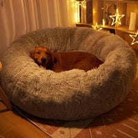 PawLuxe Fluffy Dog Bed