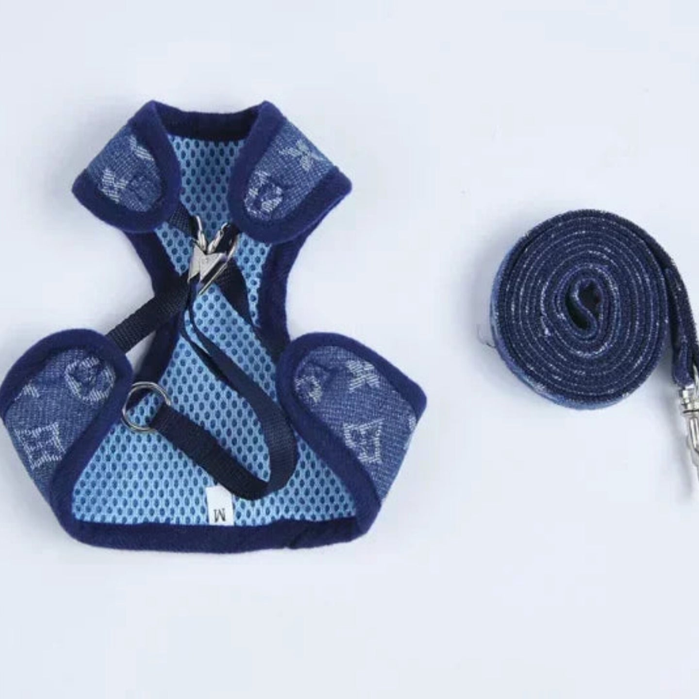 PawChic Monogram Harness and Leash