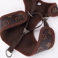 PawChic Monogram Harness and Leash