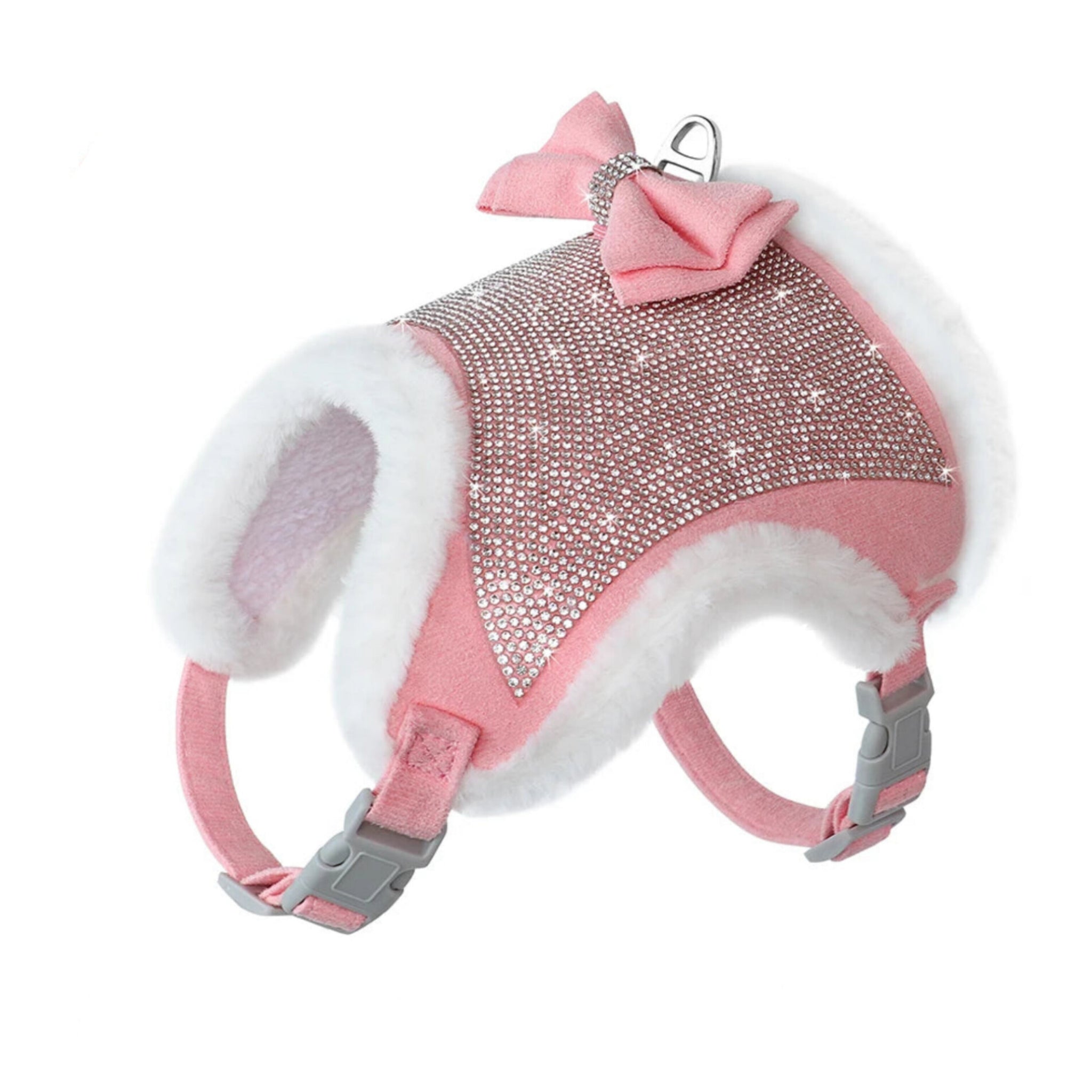 PawFur Rhinestone Harness and Leash