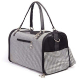 PawLuxe Houndstooth Dog Carrier