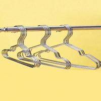 Silver Dog Clothes Hangers