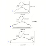 Silver Dog Clothes Hangers