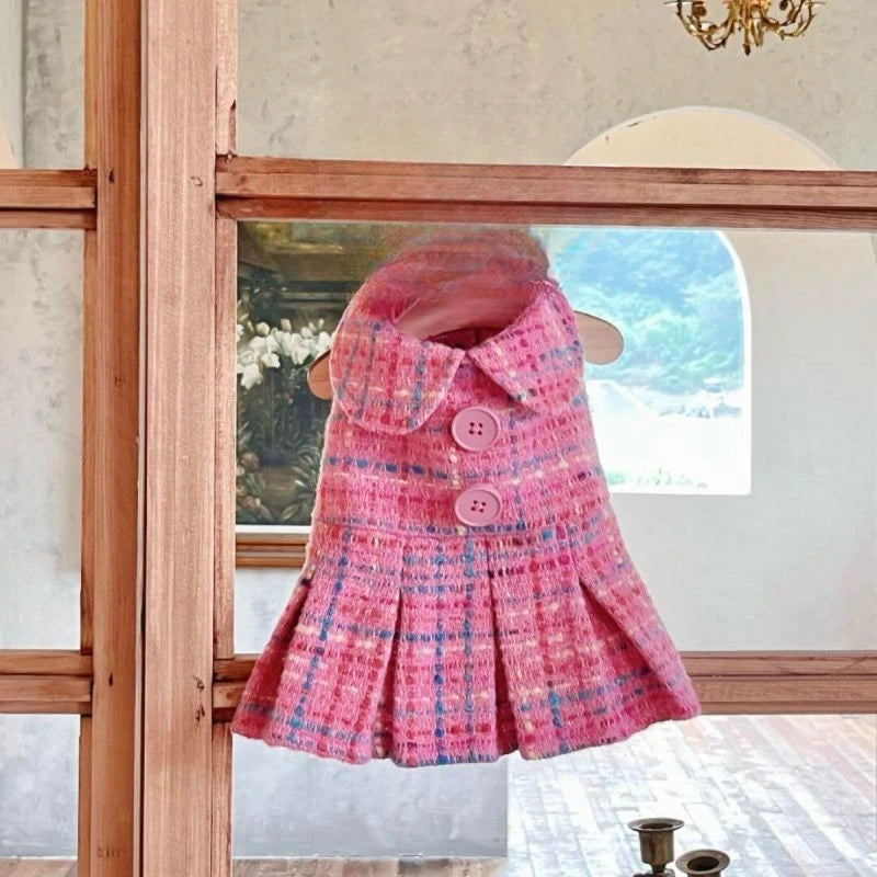 PawChic Parisian Tweed Dress
