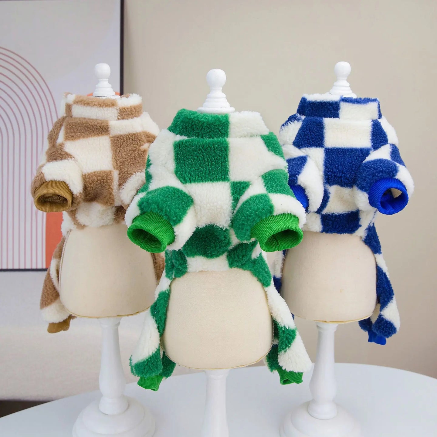 Checkmate Sherpa Jumpsuit