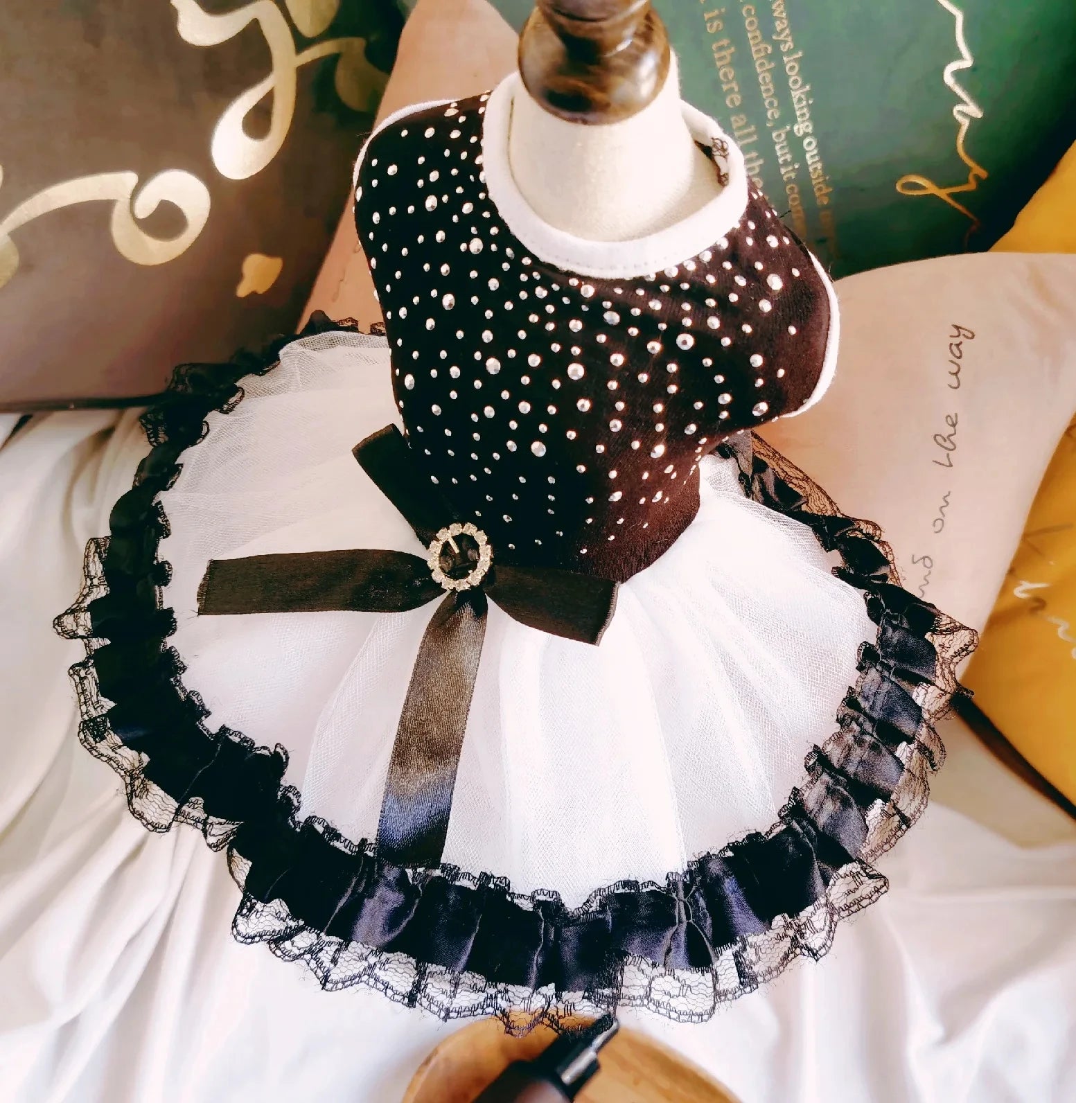 Rhinestone Wedding Dress