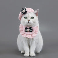 Coco Chewnel Knitted Beret and Bandana