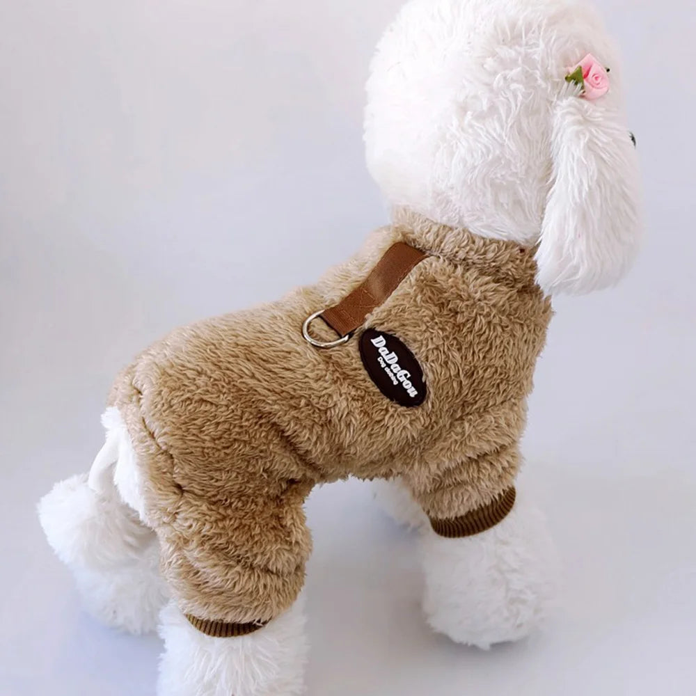 Teddy Fuzzy Jumpsuit