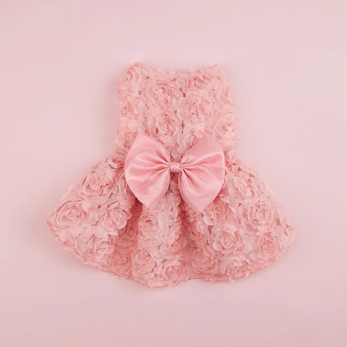 PawFlower Embroidered Dress