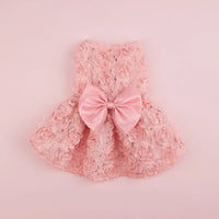 PawFlower Embroidered Dress