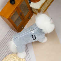 The Pet Face Plush Jumpsuit