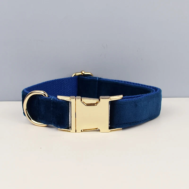 Velvet Luxe Personalized Collar