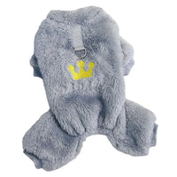 Royal Crown Plush Jumpsuit