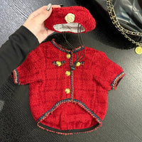 Coco Chewnel Tweed Dress and Hat