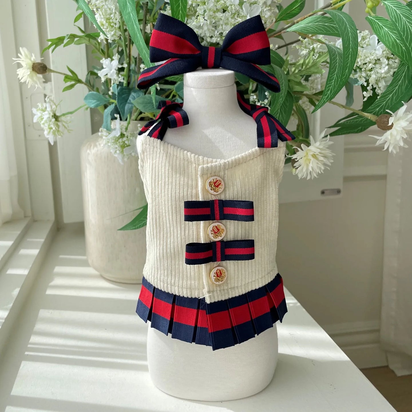 Gucchi Dress and Hair Tie