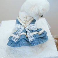 Parisian Tweed Bow Dress