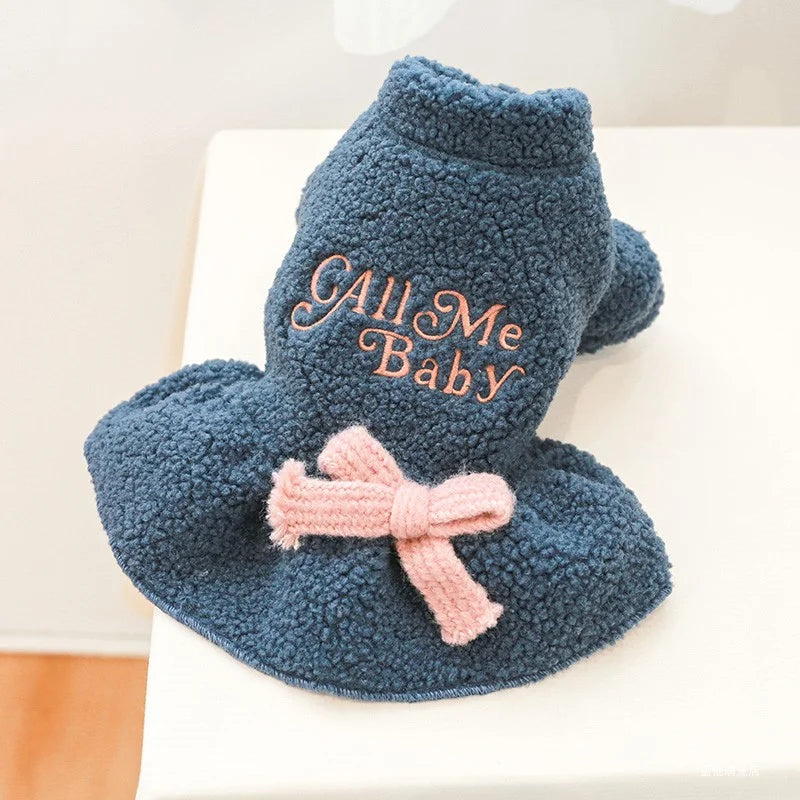 Call Me Baby Sherpa Dress