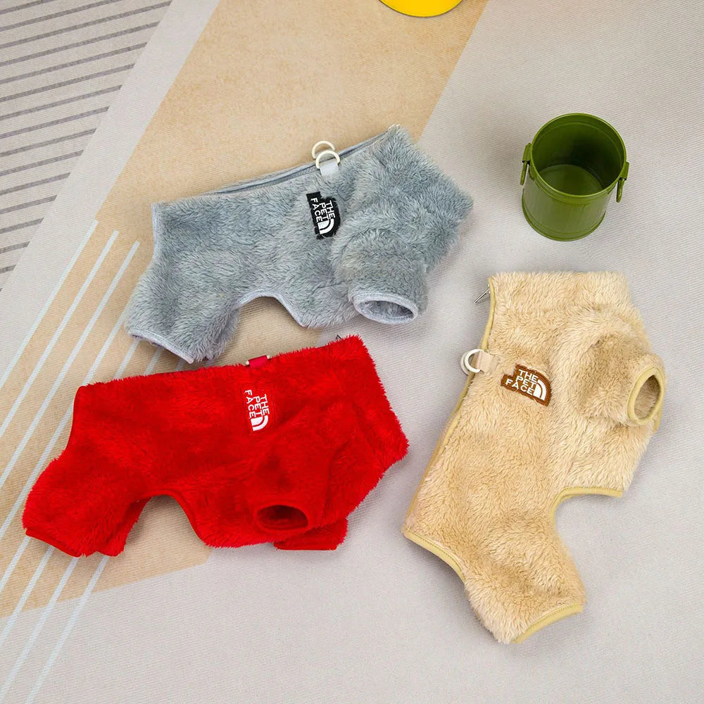 The Pet Face Plush Jumpsuit