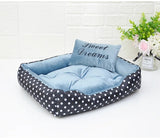 Sweet Dreams Polka Dot Dog Bed