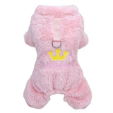 Royal Crown Plush Jumpsuit