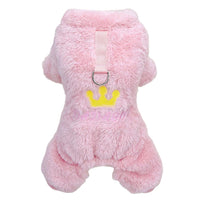 Royal Crown Plush Jumpsuit