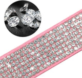 Rhinestone Bow Collar and Leash