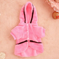 Bow Fleece Dress