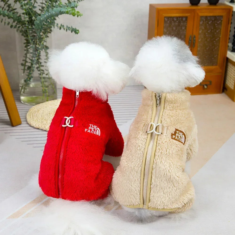 The Pet Face Plush Jumpsuit