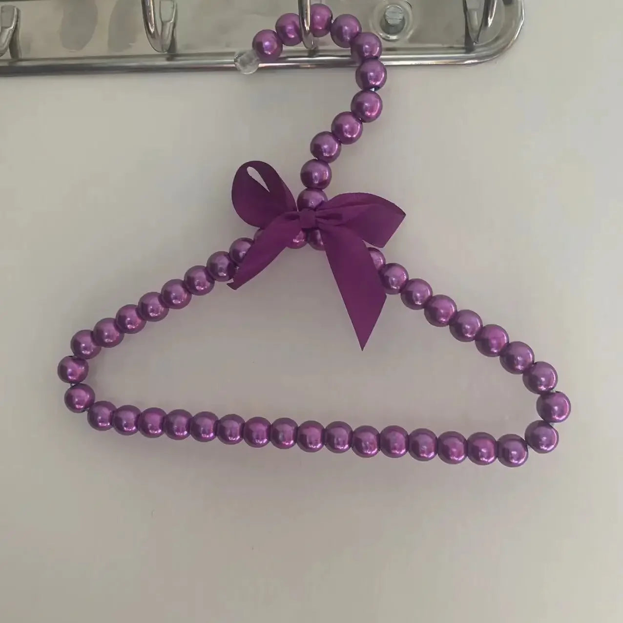 Colorful Pearls Dog Clothing Hangers