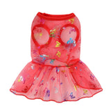 Butterfly Mesh Dress