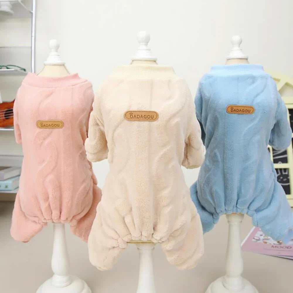 Dadagou Plush Jumpsuit