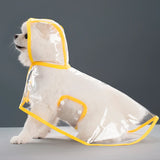 Transparent Hooded Raincoat