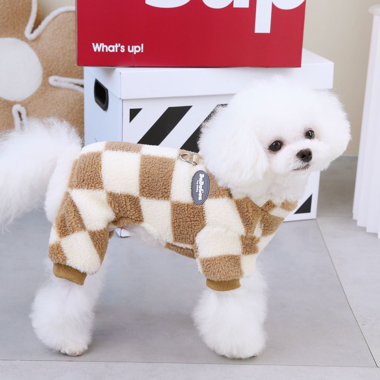 Checkmate Sherpa Jumpsuit
