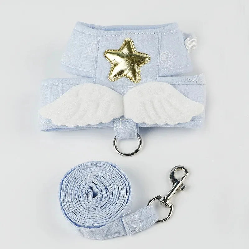 Celestial Angel Wings Harness and Leash