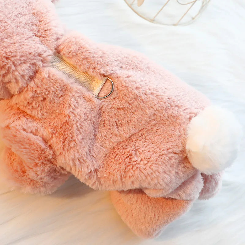 Bunny Plush Jumpsuit