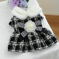 Chewnel Fur Tweed Dress